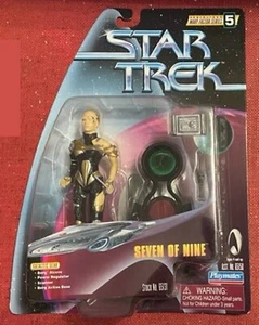 Star Trek Seven of Nine Warp Factor Series 5 1998 MINT Carded Playmates - Picture 1 of 2