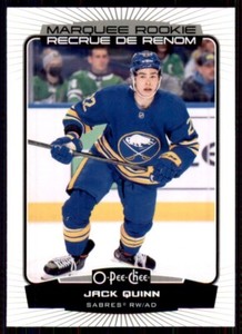 2022-23 UD O-Pee-Chee OPC Marquee Rookies Base #542 Jack Quinn - Buffalo Sabres
