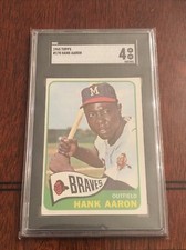 1965 Topps Hank Aaron #170 SGC 4 VG EX 