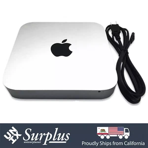 Apple Mac Mini A1347 Desktop Intel i7 2.7GHz 8GB RAM 500GB HDD High Sierra OS - Afbeelding 1 van 8