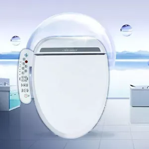 Smart Dusch WC Bidet Bidet Sitz Aufsatz Toilettensitz Elektrisch Gew?rmter Sitz - Bild 1 von 12