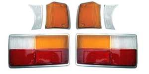 VOLVO 140 COMPLETE SET TAIL LIGHTS LENSES AND TURN SIGNALS 1973,1974 - Picture 1 of 7