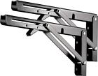 Folding Shelf Brackets Heavy Duty Metal Collapsible For Bench Table Hinge DIY