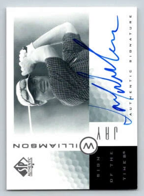 2001 SP Authentic Sign of the Times #JW Jay Williamson (ref 187676) - Image 1 of 2
