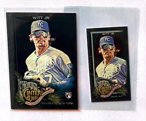 2022 Topps Allen & Ginter X BOBBY WITT JR Rookie Mini Parallel #250 + BASE RC