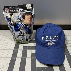 Indianapolis Colts Lot NFL Pro Football Team Andrew Luck Puzzle Baseball Mütze Kappe - Bild 1 von 17