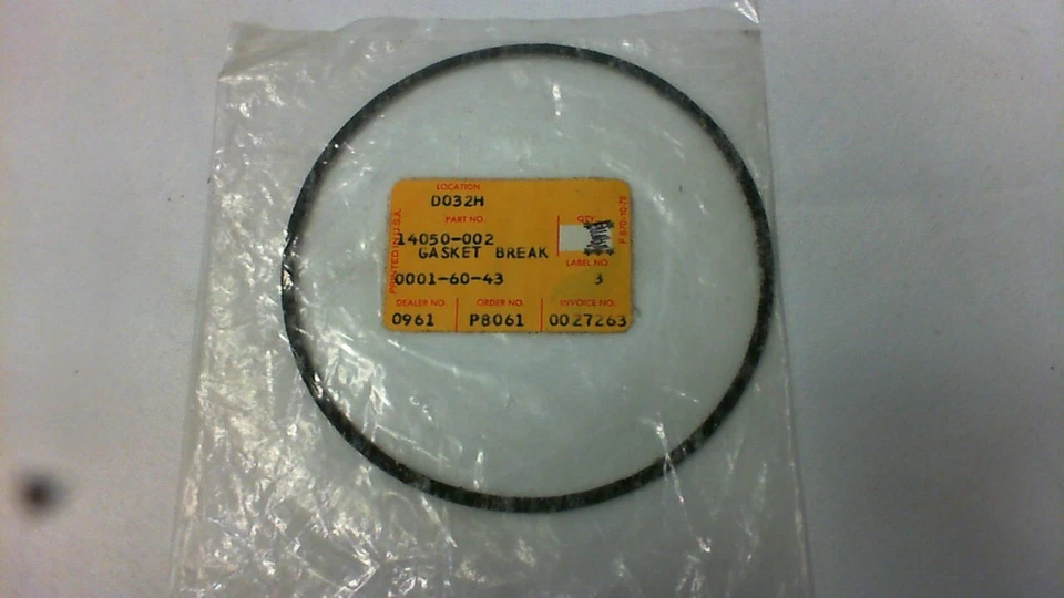 KAWASAKI Piezas G3 G4 KE100 KV75 Junta 14050-002 Foto 1 de 1