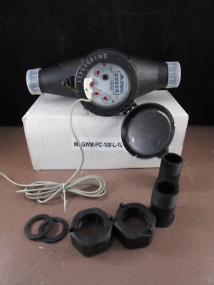 MAGNUS 1" Multi-Jet Plastic Water Meter LITERS / MAGWM-PC-100-L-10L - Image 1 of 2