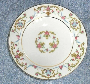 Vintage Sango China Fleur De Le White Rococo Dinner Plates 10" Set of 4 - Picture 1 of 2
