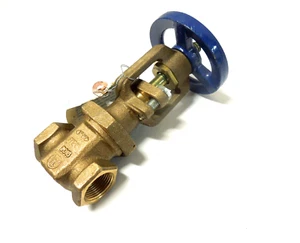 3/4"  Gate Valve Brass UL FM 175W Female NPT  Nibco T-104-0   807CNX - Picture 1 of 3