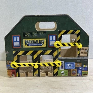 Mattel Thomas Train Limited 2013 estuche de transporte de madera Brendam Bay Play solo 0534KQ - Imagen 1 de 7