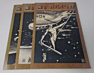 Twilight #1-3 1991 [VF/NM] DC Comics High Grade Set Completo Esecuzione Completa H Chaykin - Foto 1 di 4