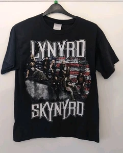 Lynyrd Skynyrd T-Shirt Nation 2011 Concert Tour Black Size Medium, Hanes USA, - Picture 1 of 5