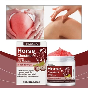 Gel de masaje de castaño de indias alivio de calor articulaciones dolores de hombro músculos y | EE. UU. J8N8 - Imagen 1 de 20