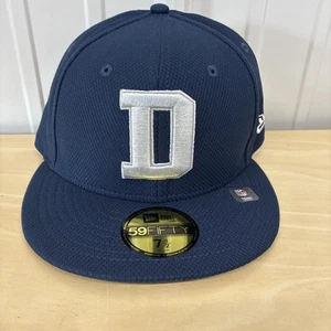 Mütze Kappe Größe 7 1/2 Dallas Cowboys New Era marineblau Coach D NFL Seitenlinie 59FIFTY - Bild 1 von 4