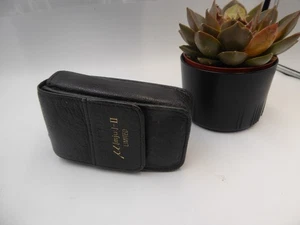 Olympus Mju II Limited Edition Schwarz Leder Kameratasche Schutzhülle Etui - Bild 1 von 6