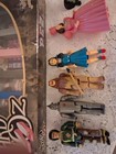 The Wizard of Oz Collectible Pez Dispenser Set Warner Brothers. Sm plastic dolls