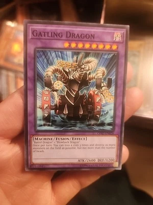 YuGiOh Gatling Dragon Op07-EN026 - Image 1 of 4
