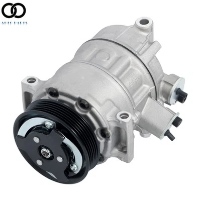 A/C Compressor For Audi TT Quattro 2.0L 2009-2015 W/ Pulley Groove 1K0820859H - Image 1 of 4
