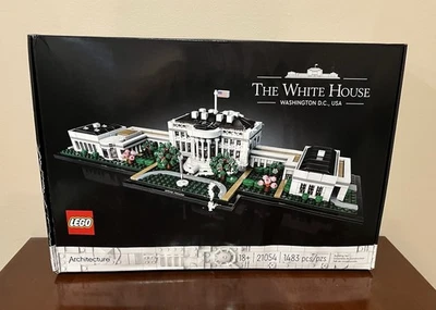 LEGO Arquitectura - La Casa Blanca (21054) - Juego Retirado - Caja Nueva Dañada Foto 1 de 4