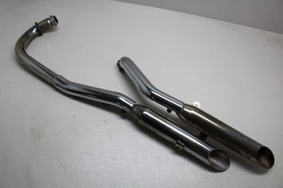 HONDA MAGNA 750 VF750C 1994-2003 TUBO DE ESCAPE DERECHO SILENCIADORES Foto 1 de 4