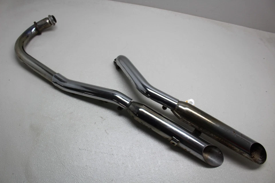 HONDA MAGNA 750 VF750C 1994-2003 TUBO DE ESCAPE DERECHO SILENCIADORES Foto 1 de 4