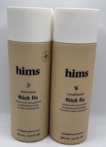Hims Thick Fix Shampoo & Conditioner Eukalyptus Grove Duft Set je 6,4 Unzen. NEU - Bild 1 von 2