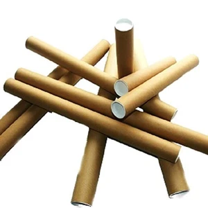 10 Pack A3 Quality Postal Tubes with End Caps - 330mm x 50mm - Picture 1 of 2