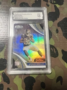 2018 Panini Certified - Gold Team Saquon Barkley #GT-SAB (RC) - Picture 1 of 2