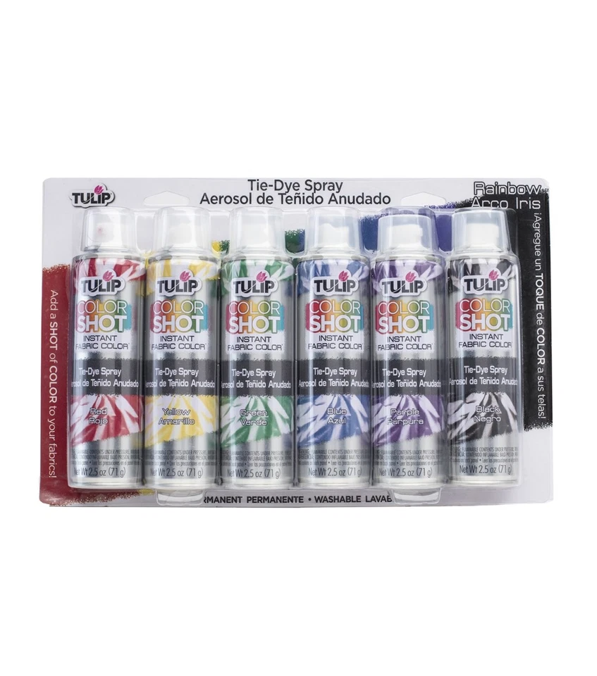Tulip 37639 Fabric Spray Paint Multicolor