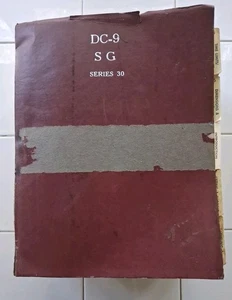 DC-9 Maintenance Manual S G Series 30 1960s 46 Chapters Northwest - Picture 1 of 18