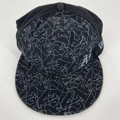 New Era Oakland Athletics Fitted Hat Men's Size 7 5/8 Gray A's Baseball MLB Vtg - Image 1 of 4