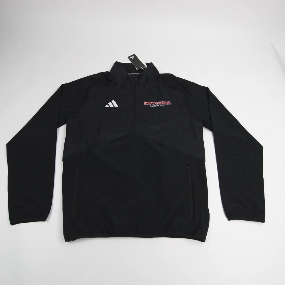 Nuevo Pullover Rutgers Scarlet Knights Adidas Para Hombre Negro Foto 1 de 1