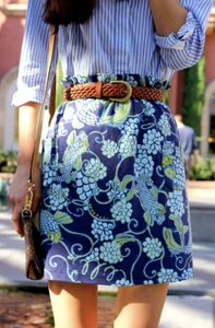 Lilly Pulitzer Don't Be Koi Paper Bag Skirt Girls XL - Picture 1 of 7