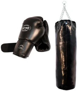 Guantoni da boxe professionali resistenti Last Punch e sacco da boxe professionale enorme con catene S104 - Foto 1 di 1