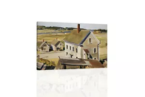 Arte da parete su tela o stampa "House by Squam River Gloucester Edward Hopper" - Foto 1 di 2