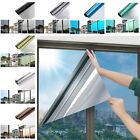Way Mirror Privacy Foil Glass Sticker Home Decoration UV Blocking Window Film