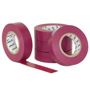 STIKK Purple Electrical Tape (5 Pack) 3/4" Wide 66 Feet 20 Meters Long - Picture 1 of 1