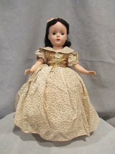 MADAME ALEXANDER SNOW WHITE 1952 14" HARD PLASTIC - Picture 1 of 3