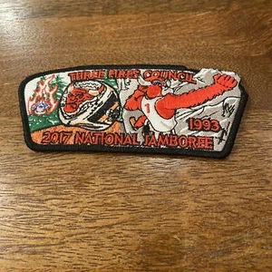 Mint 2017 JSP Three Fires Council White Border 1993 Championship Chicago Bulls - Picture 1 of 1