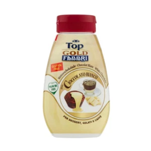 Fabbri Top Gold Cioccolato Bianco 200g - Salsa per Dolci e Gelati - Imagen 1 de 1