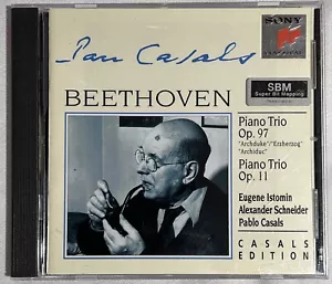 Beethoven Trios Nos. 4 & 7 Casals Istomen Schneider 1993 Sony Classical CD - Picture 1 of 9
