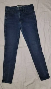 Madewell 10" hohe Skinny Damenjeans Größe 28 Denim blau - Bild 1 von 5