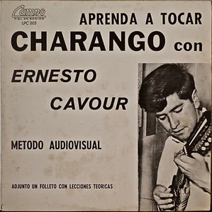 APRENDA A TOCAR CHARANGO CON ERNESTO CAVOUR-NM LP BOLIVIAN IMP w/ TABLATURE BOOK - Picture 1 of 1