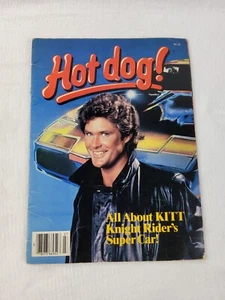 1984 HOT DOG Magazine #27 Knight Rider KITT NASA Poster No Baseball Cards - Picture 1 of 7