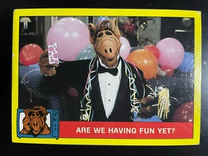 ALF 1987 Topps Picture Card Series #19 Are We Having Fun Yet? - Picture 1 of 2