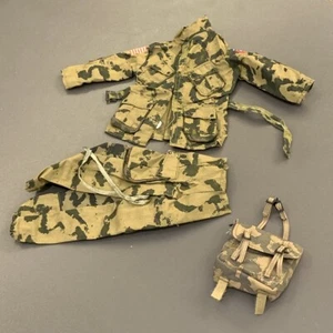 1/6 Woodland Camo WWII 82nd Airborne Soldier Uniform Bag for 12" Military Figure - Picture 1 of 7