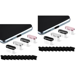 Lot de 2 Plug Étanche USB Type C Poussière Téléphone Accessoires Protecteur - Photo 1/12