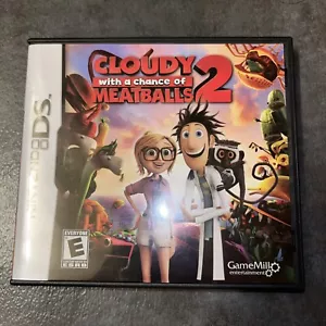 Cloudy With a Chance of Meatballs 2 (Nintendo DS, 2013) Great Condition - Picture 1 of 3