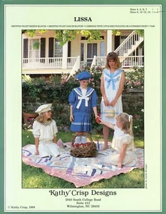 Blusa KATHY CRISP Bishop o Marinero, Camisola con Falda Adjunta y Tam Talla 8-14 UC - Imagen 1 de 5